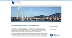 Desktop Screenshot of genevacapitalsa.com